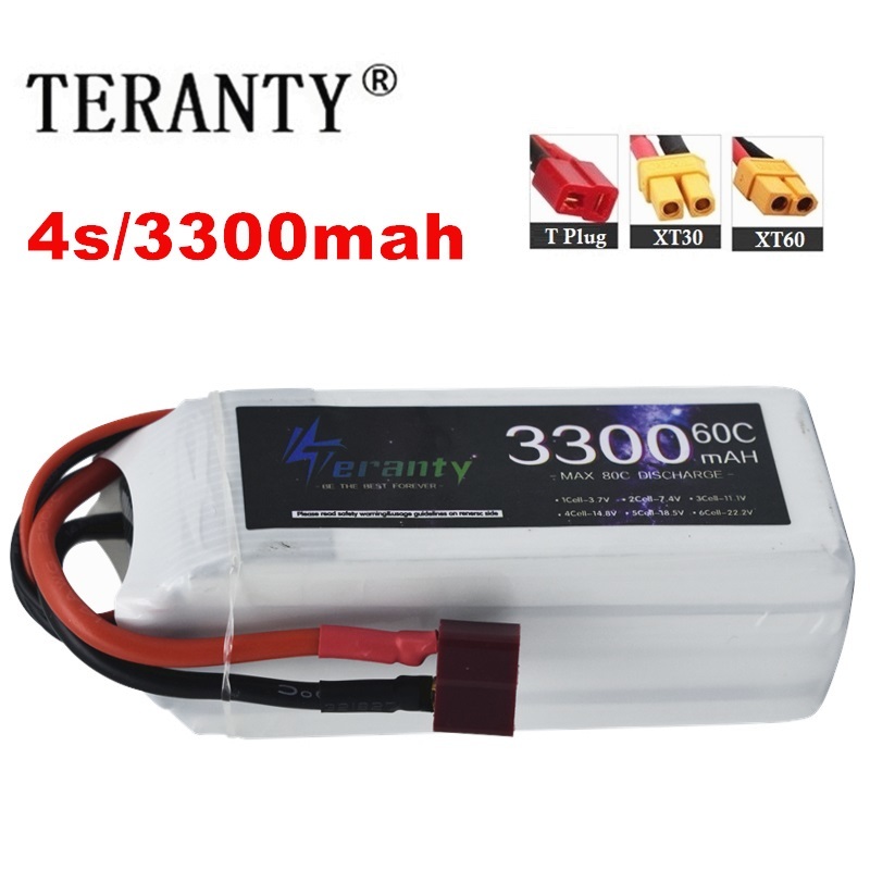 Drone Rc Link - LiPo Rechargeable Battery 4S 3300mAh 60C
