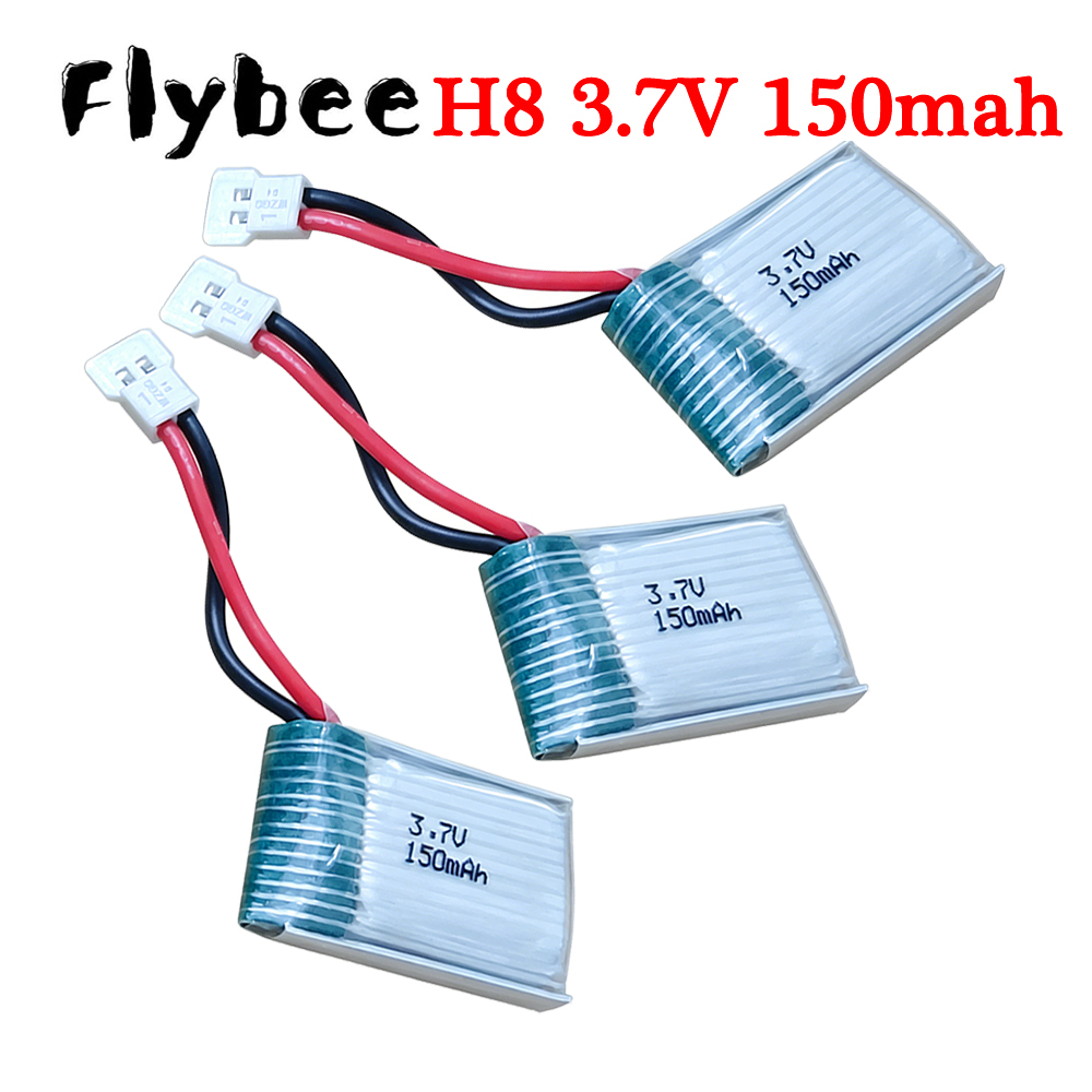 Drone Rc Link - XH2.54 Plug, 3.7V 150mAh 651723 Lipo