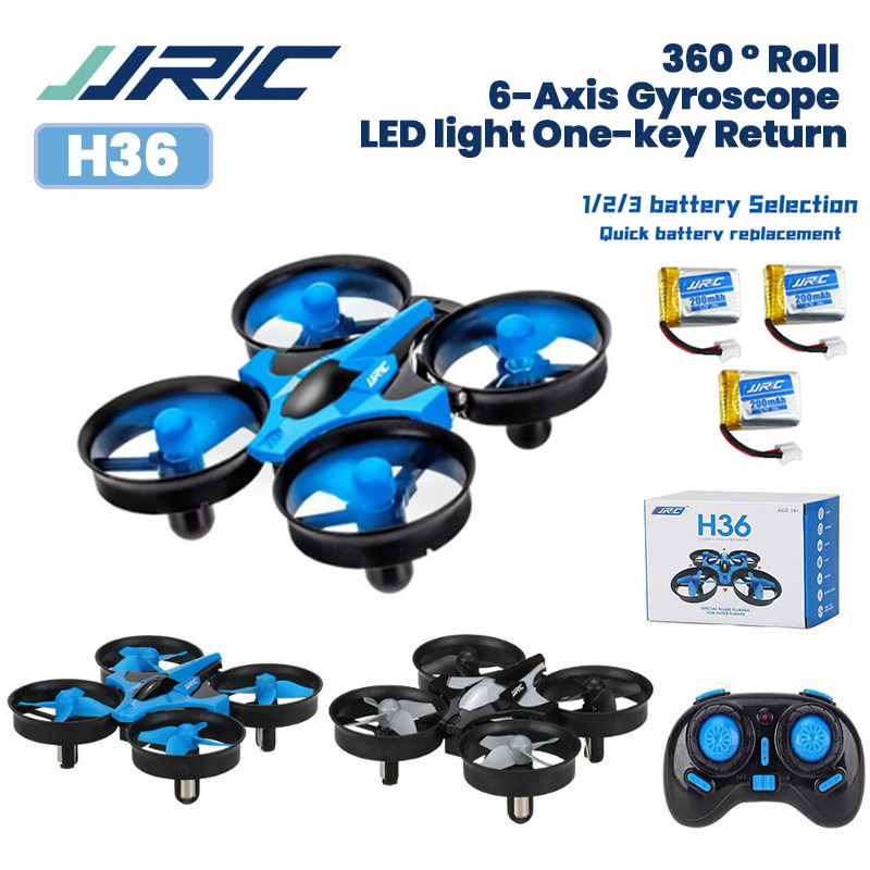 Drone Vs Rc Helicopter - jjrc H36 Mini Drone 3D Flip