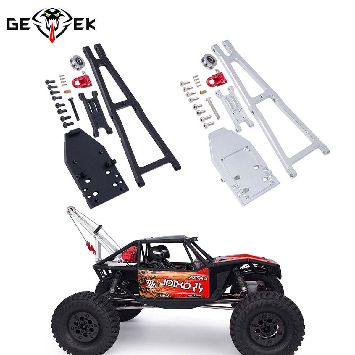 Aluminium 1/10 Scale Winch Tru - Rc Crawler Axle Parts ulasan dan harga