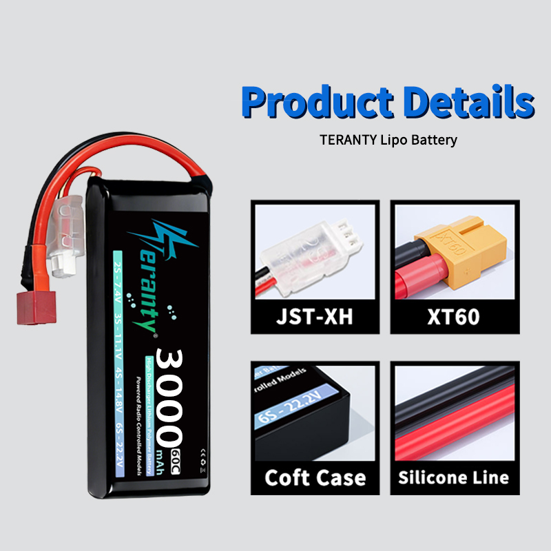 TERANTY 2S 3000mAh Lipo Batter - Drone And Car ulasan dan harga