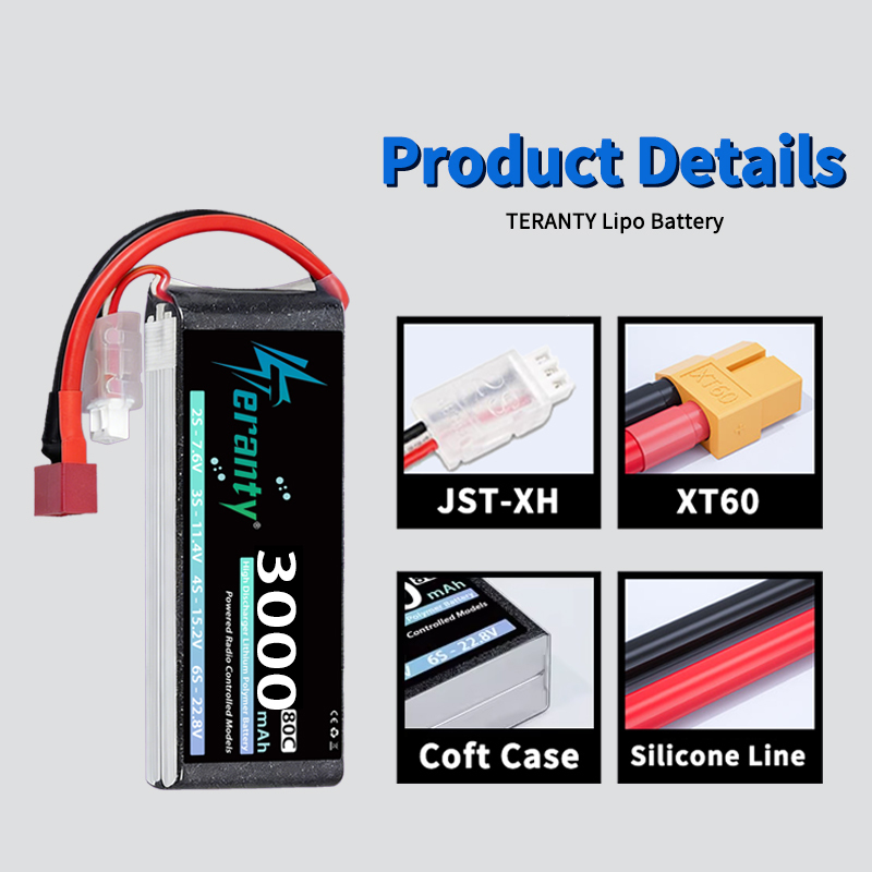 TERANTY 2S 3000mAh Lipo Batter - Drone And Car ulasan dan harga