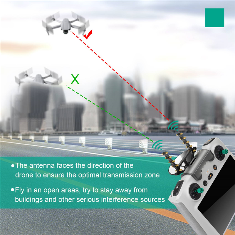 Antenna Signal Booster Amplifi - Drone Dji Rc Mavic 3 Pro ulasan dan harga