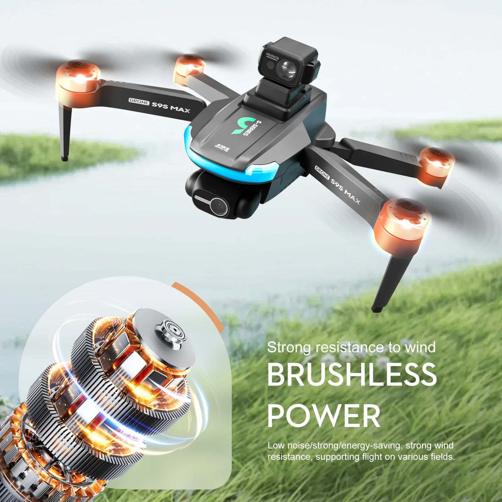 NEW S9S MAX MINI Drone 4K 2-Ax - Dron Rc Quadcopter ulasan dan harga