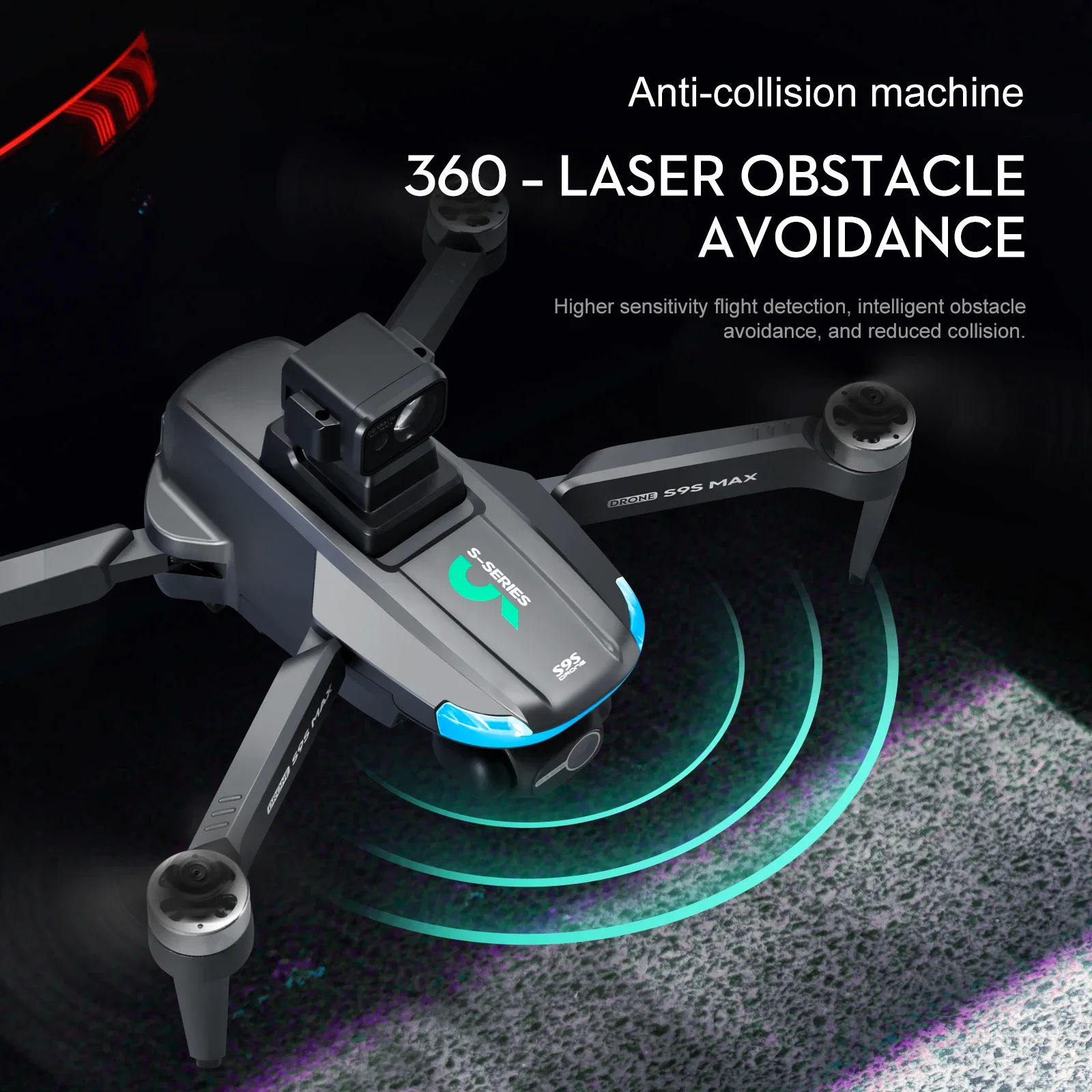 NEW S9S MAX MINI Drone 4K 2-Ax - Dron Rc Quadcopter ulasan dan harga