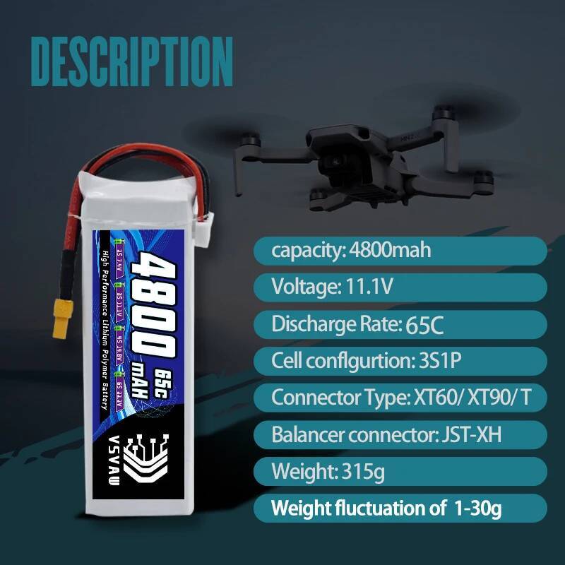 VSVAW 3S Lipo Battery for FPV  - Drone Rc Link ulasan dan harga