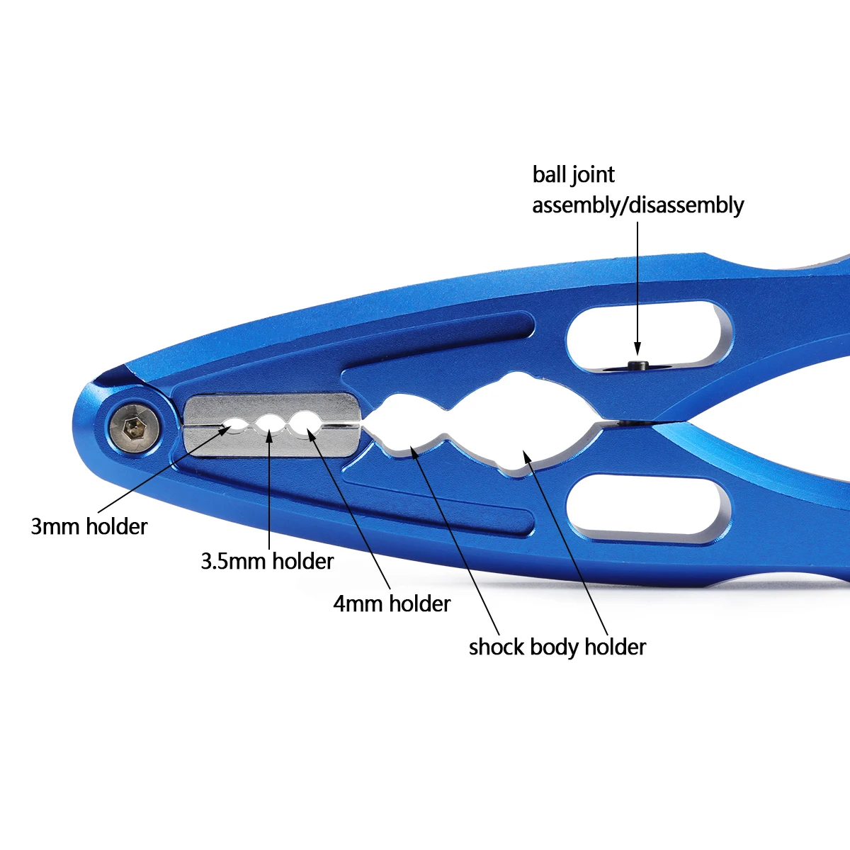 Aluminum CNC Pliers Pivot Ball - Drone And Car ulasan dan harga