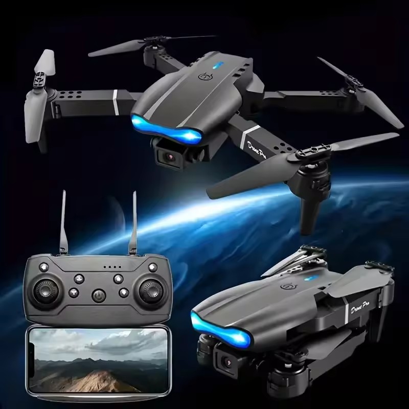 New E88 Screen Control Profess - Drone E88 Rc Quadcopter ulasan dan harga