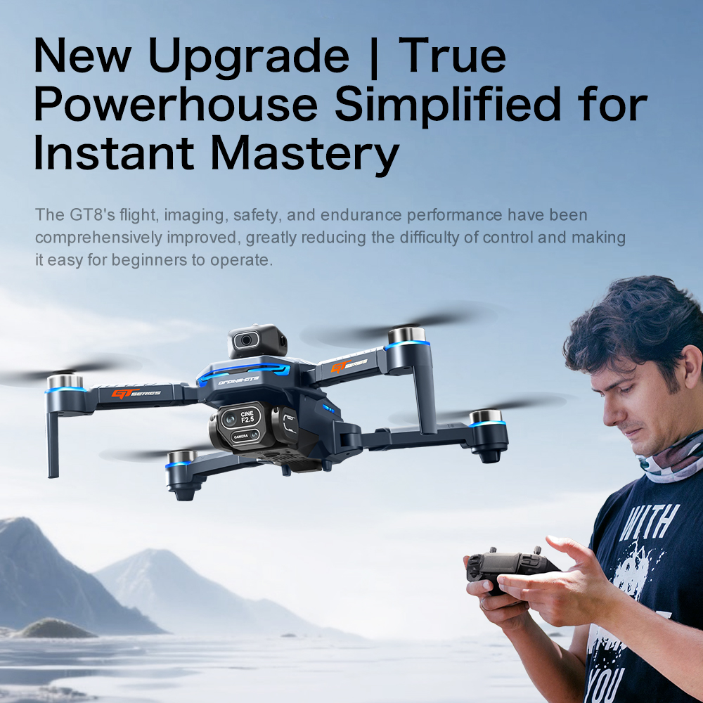 GT8 RC Drone 8K Professional E - Drone Rc Price ulasan dan harga