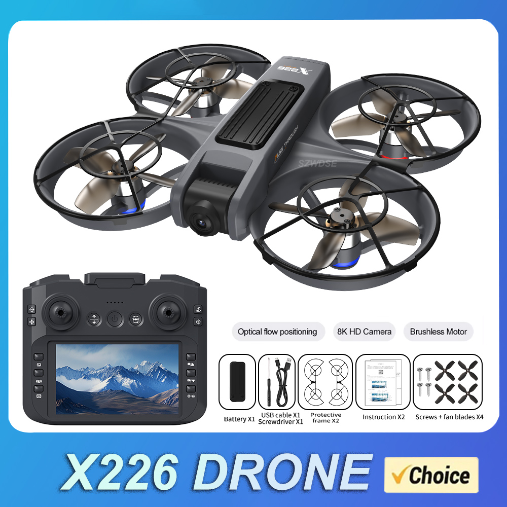 NEW X226 RC Drone 2.4G 5G WIFI - Dron Rc Quadcopter ulasan dan harga