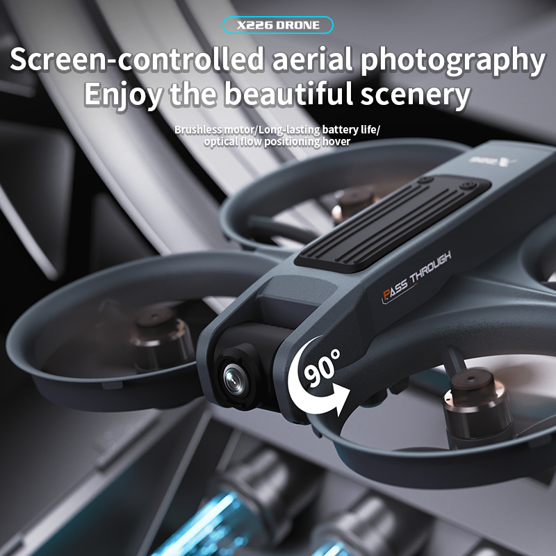 NEW X226 RC Drone 2.4G 5G WIFI - Dron Rc Quadcopter ulasan dan harga