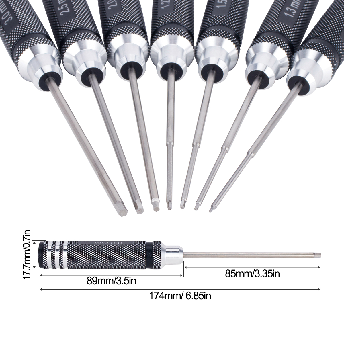 7 IN 1 Steel Hex Screwdriver S - Drone And Car ulasan dan harga