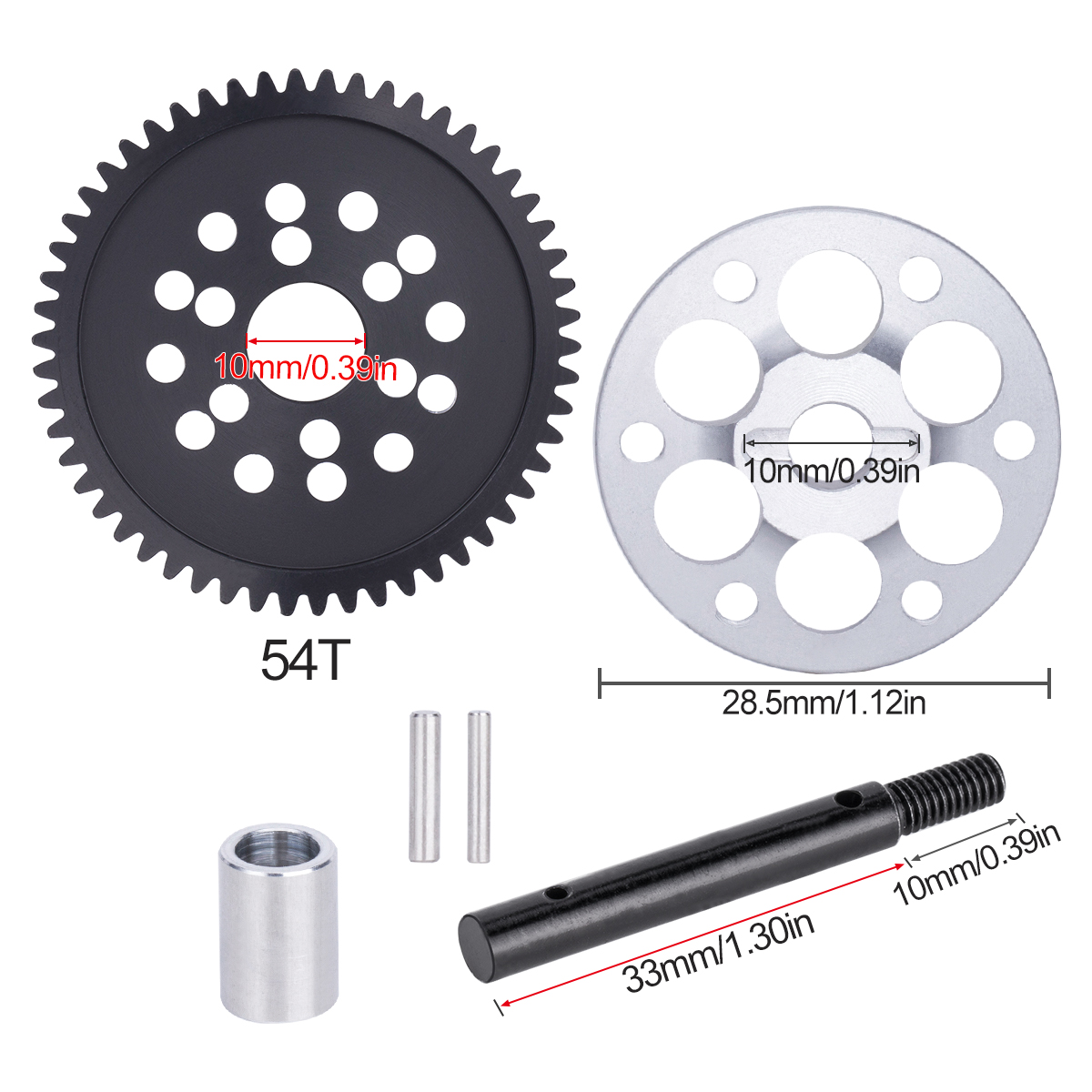 32p Spur Gear Slipper Eliminat - Rc Crawler Axle Parts ulasan dan harga
