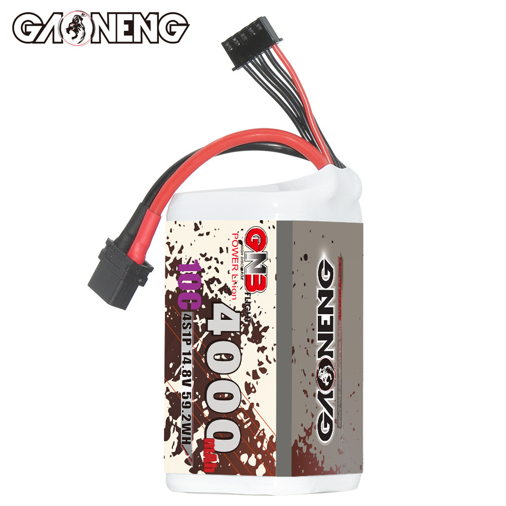 GNB 4000mAh 4S 14.8V 10C 20C W - Drone Rc Link ulasan dan harga