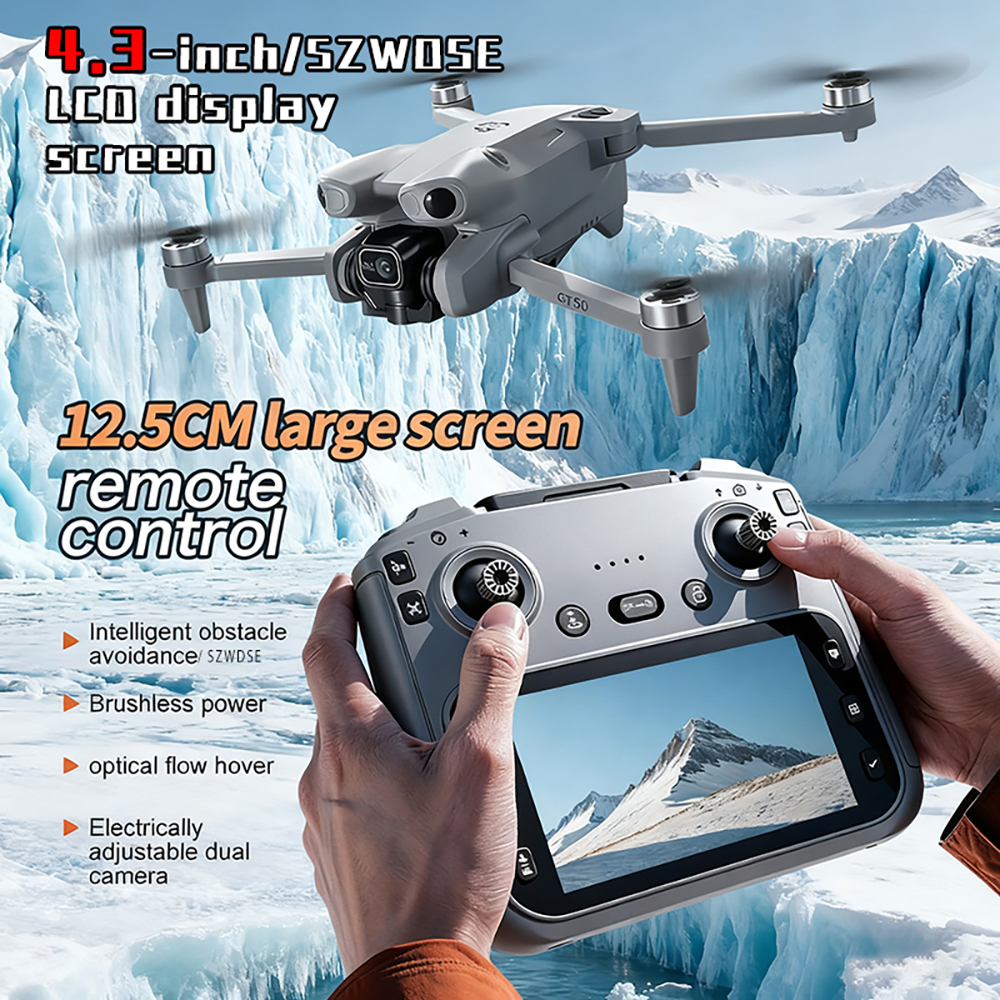 GT50 PRO MIni 5 pro RC Drone 8 - Dron Rc Quadcopter ulasan dan harga