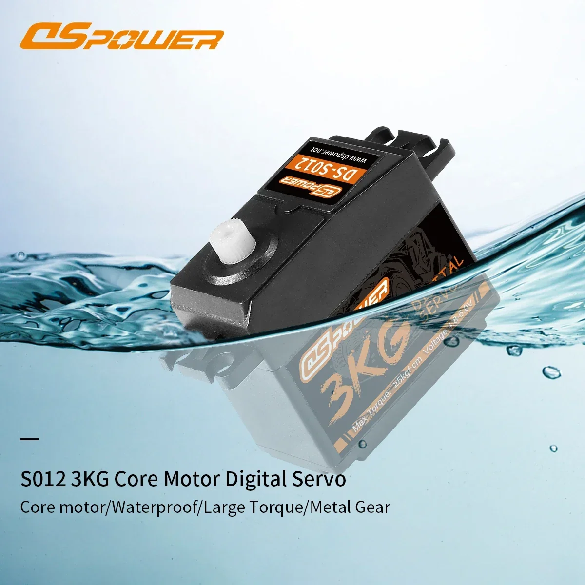 DSpower 3KG Plastic Gear Water - Drone And Car ulasan dan harga
