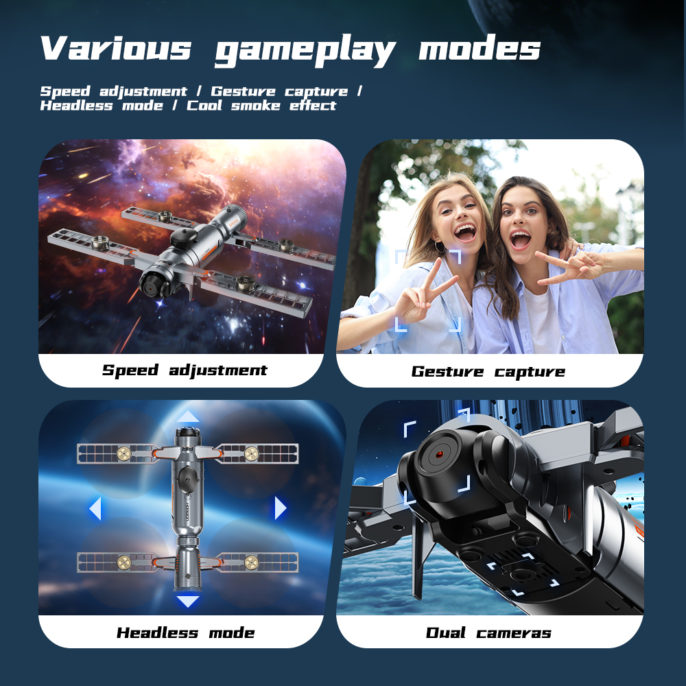 Tail Flame Effect Drone 8K Cam - Drone Rc Price ulasan dan harga