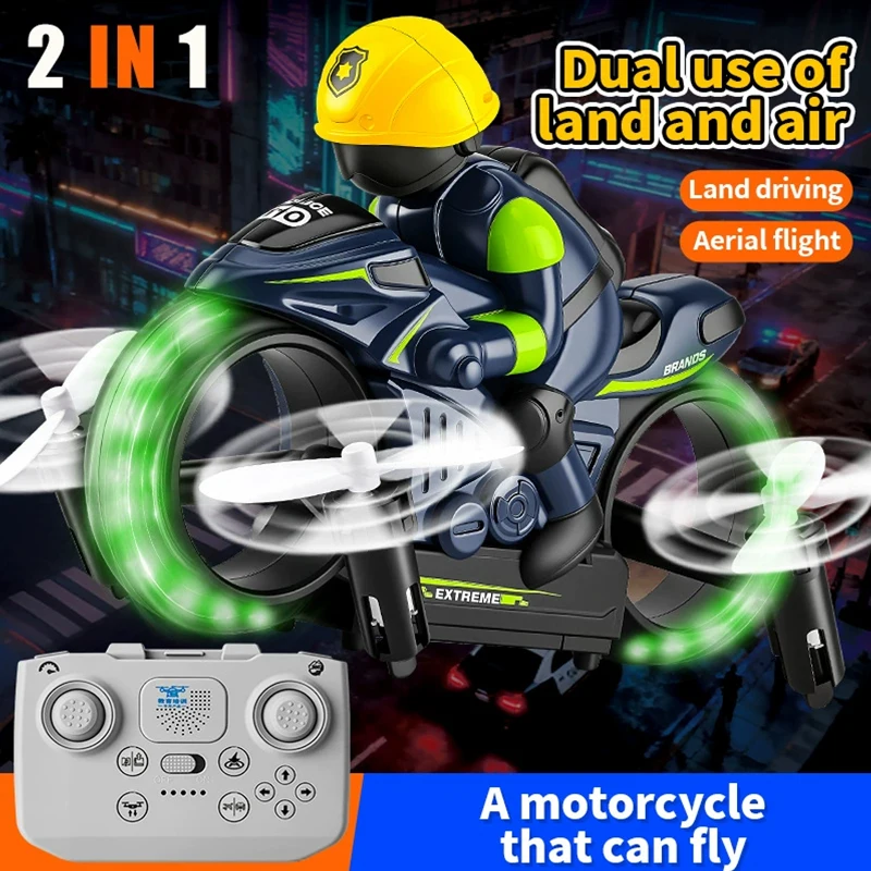 2IN1 Rc car and Rc drone Land  - Drone Vs Rc Helicopter ulasan dan harga