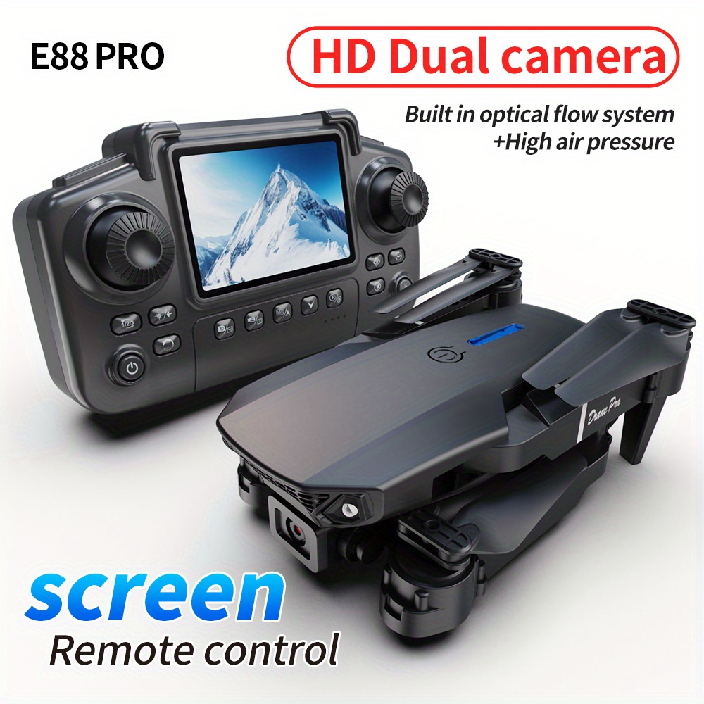 E88 Pro RC Drone WiFi FPV Heig - Drone Rc E88 Pro ulasan dan harga