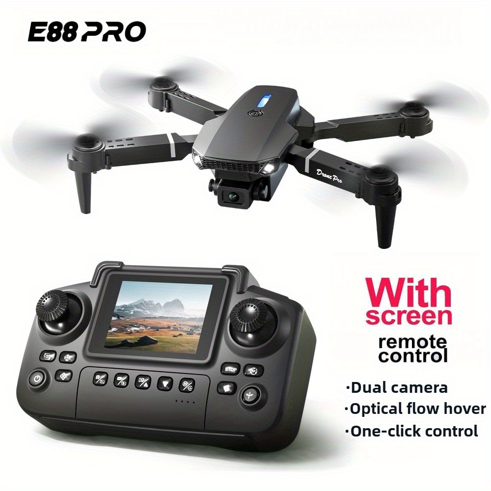E88 Pro RC Drone WiFi FPV Heig - Drone Rc E88 Pro ulasan dan harga