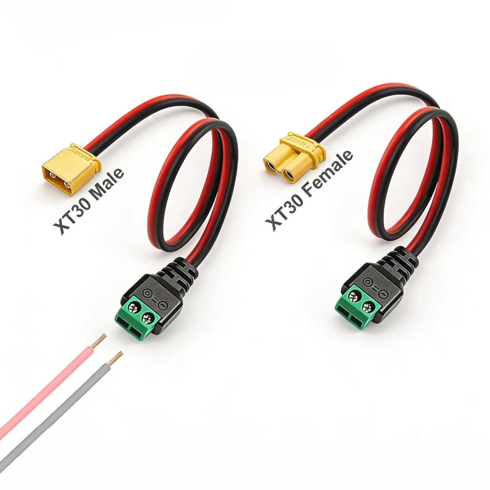 XT30 Male Female Connector Plu - Drone Rc Link ulasan dan harga