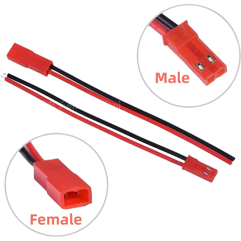 20pcs 10 Pairs JST 2P Connecto - Drone Rc Link ulasan dan harga