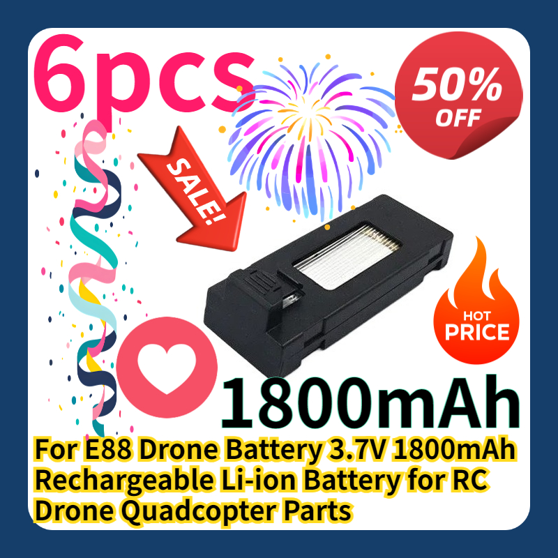 For E88 Drone Battery 3.7V 180 - Drone E88 Rc Quadcopter ulasan dan harga
