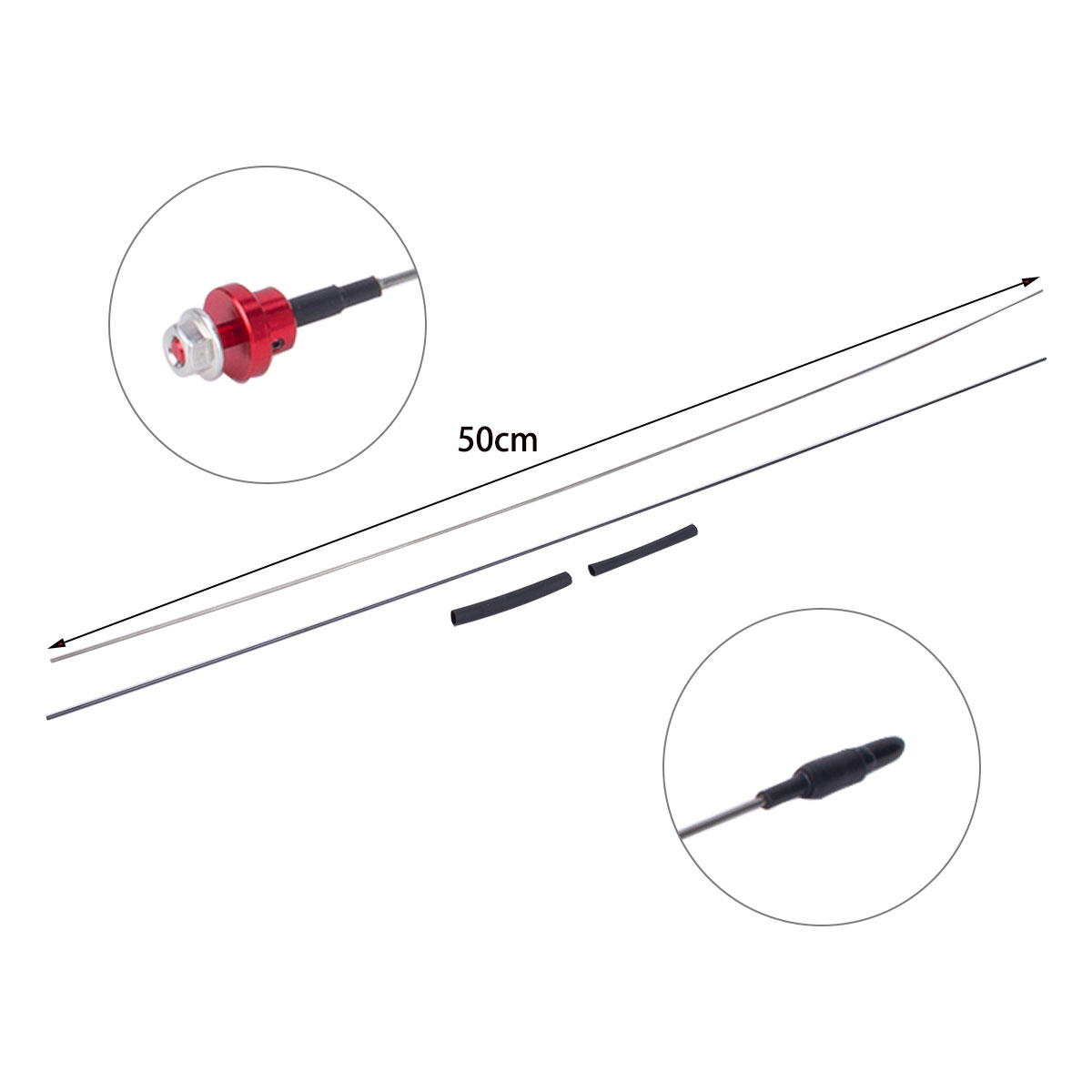 50cm Metal Adjustable Simulati - Rc Crawler Axle Parts ulasan dan harga