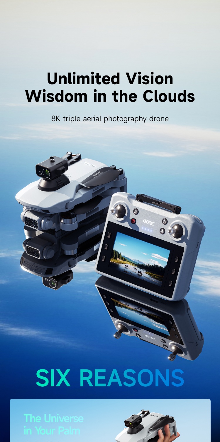 360° Obstacle Avoidance Large  - Dron Rc Quadcopter ulasan dan harga