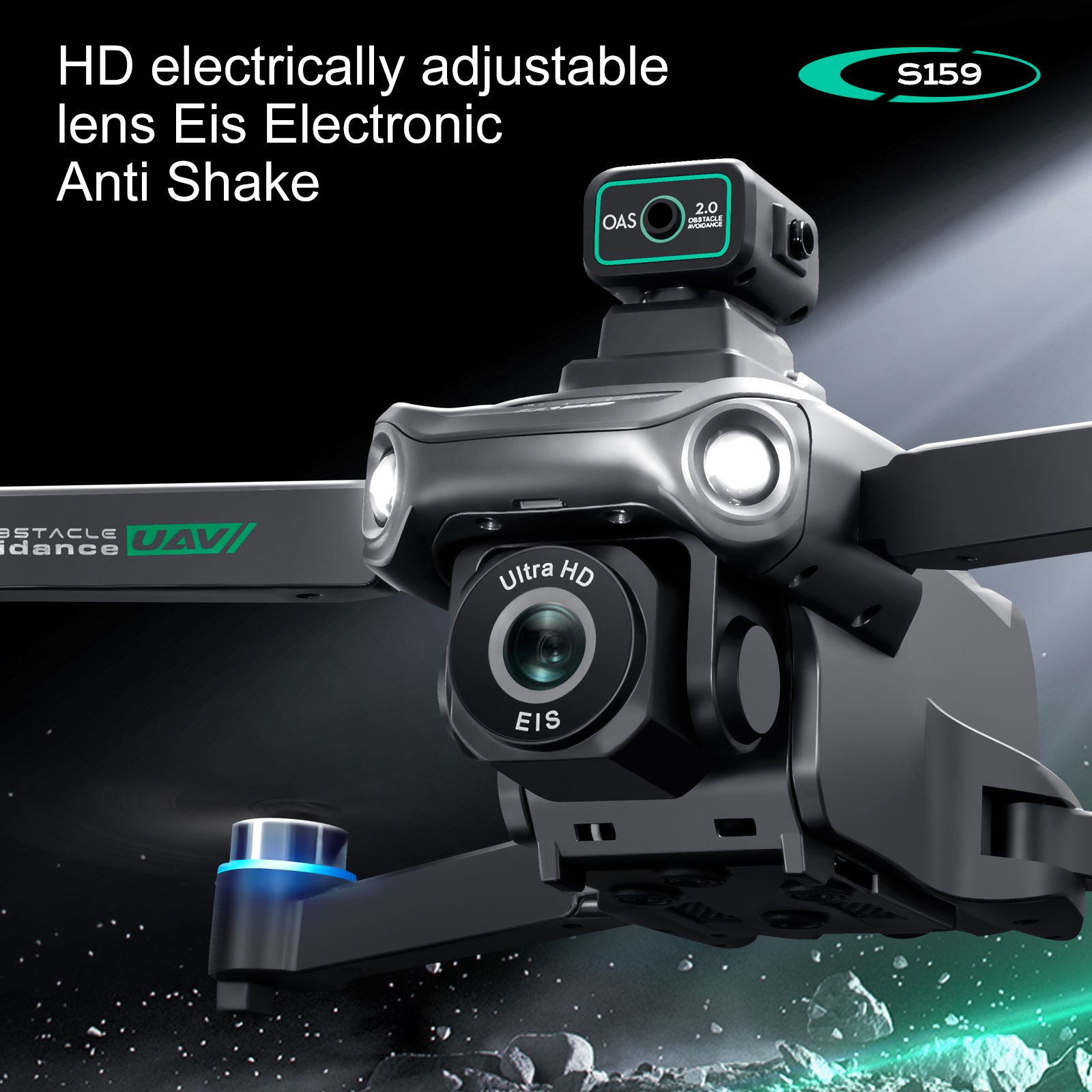 S159 GPS Drone 4K Profesional  - Dron Rc Quadcopter ulasan dan harga