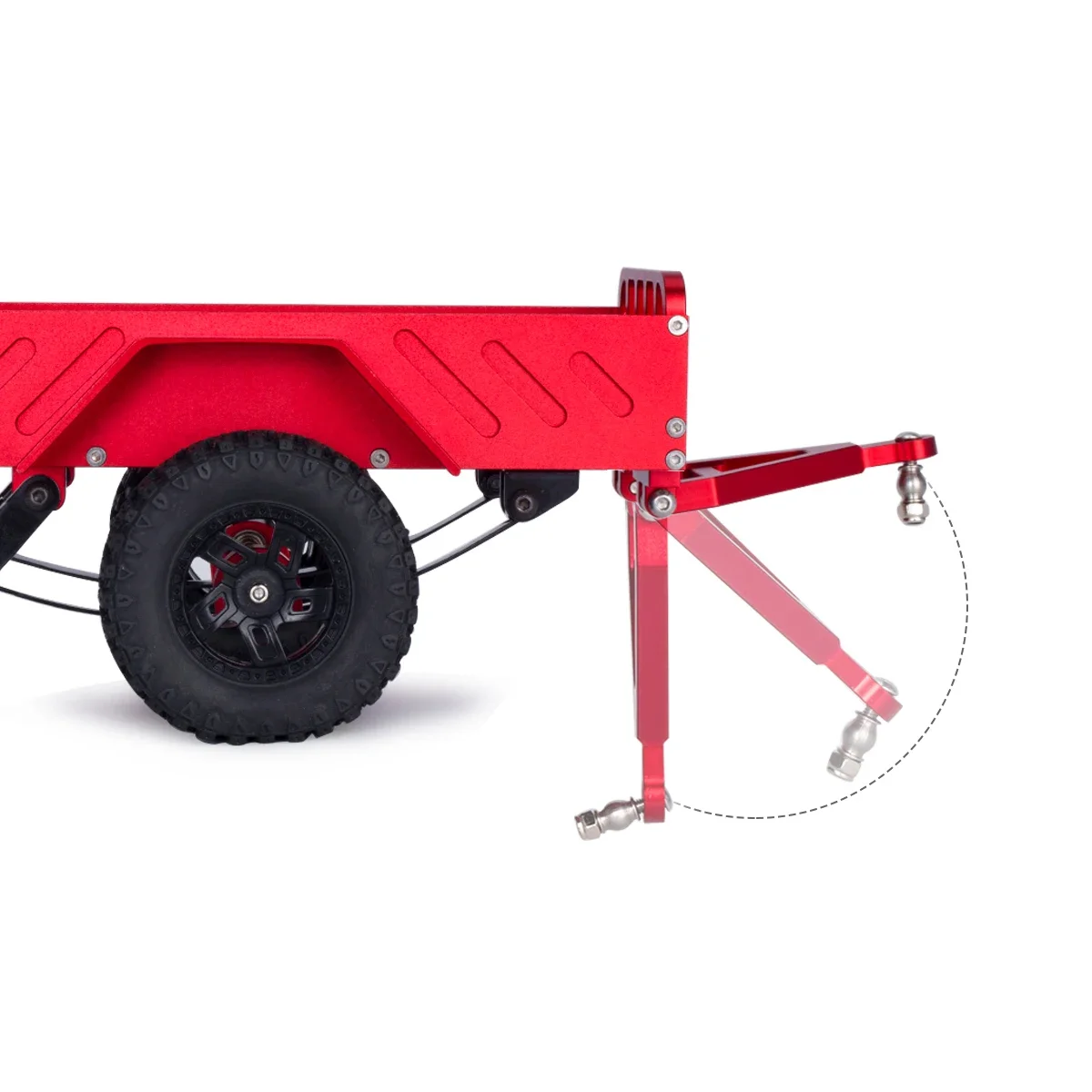 Aluminum Alloy Utility Trailer - Rc Crawler Axle Parts ulasan dan harga